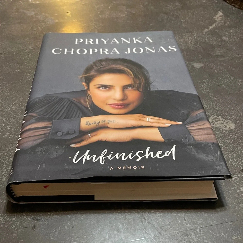 📖 Unfinished: A Memoir by Priyanka Chopra Jonas 📖 (Hardcover)